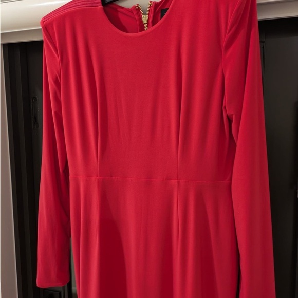 Zhivago | Forte Gown In Cerise Hot Pink NEW Size 12 Long Sleeve Modest - Picture 5 of 7